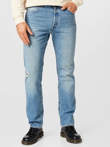 LEVI'S ® Regular Jeans '501® 93 Straight' i blå: forside