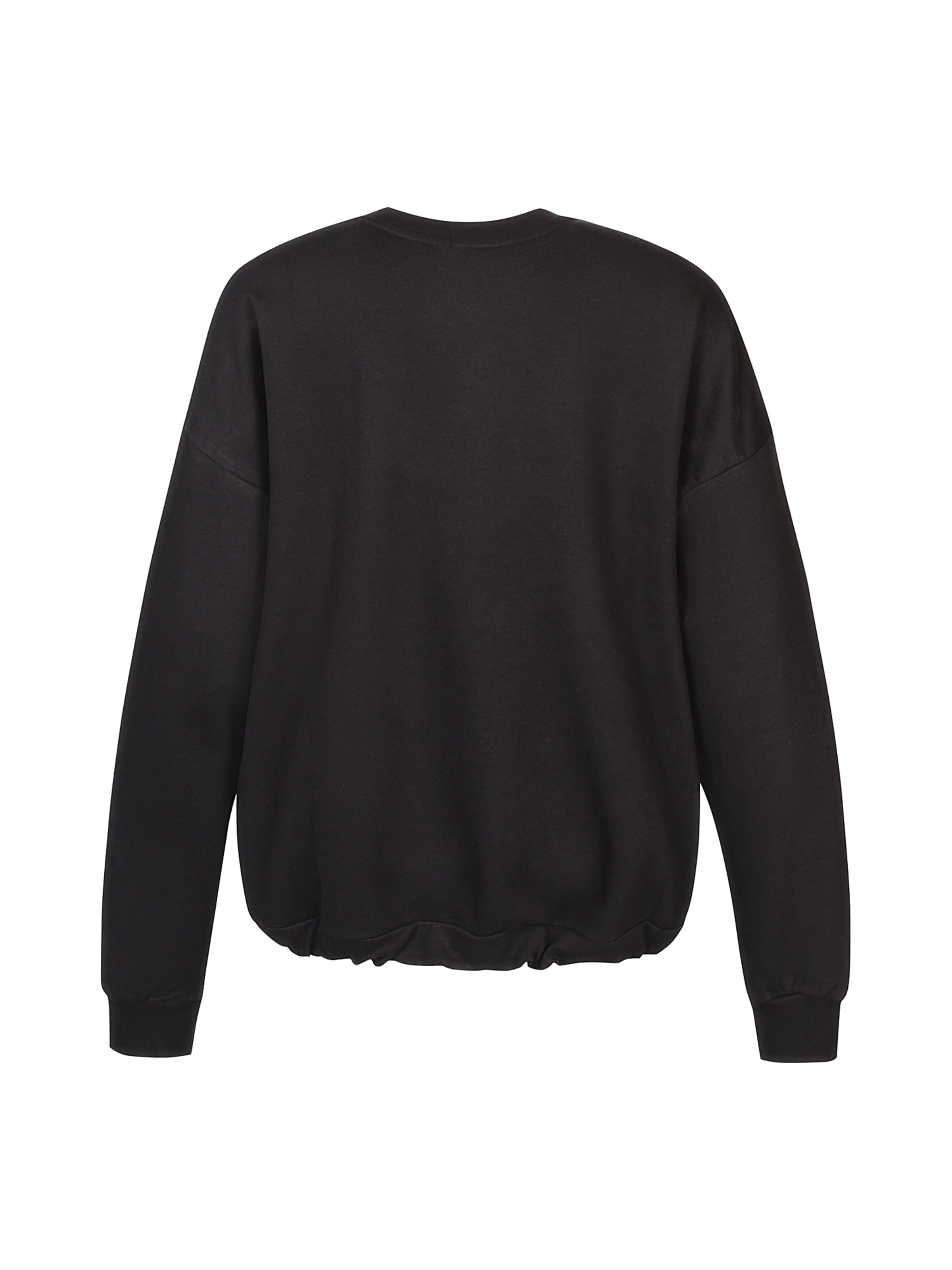 Sweat-shirt 'Gila 191' ze-ze en noir