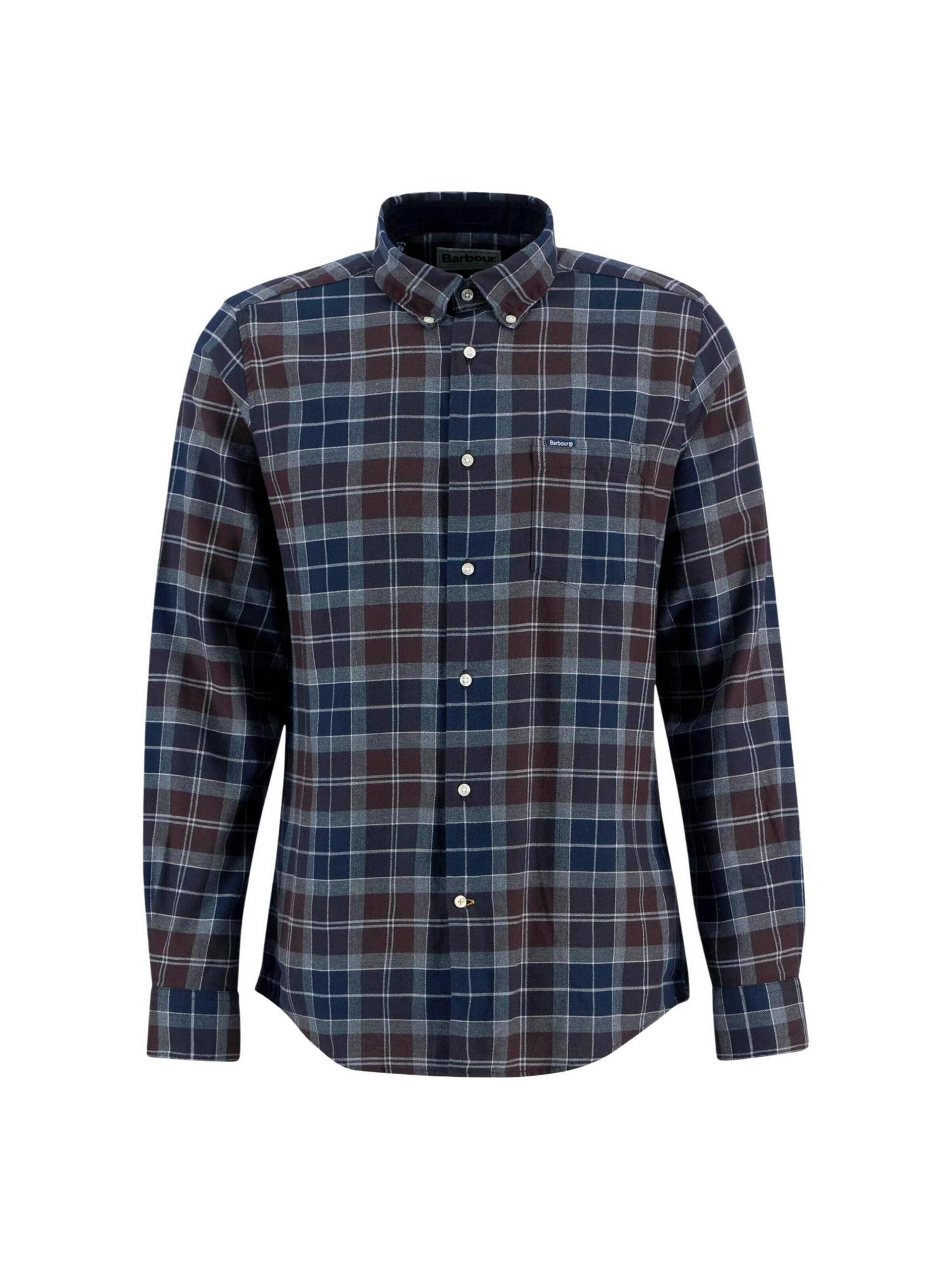 Barbour - Camiseta 'FORTROSE TAILORED SHIRT MSH4991' en azul: frente
