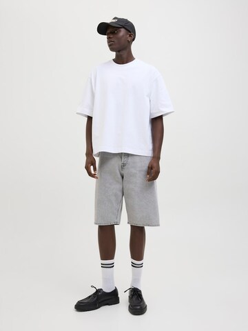 JACK & JONES Loosefit Farkut 'JJIRON JJORIGINAL' värissä harmaa