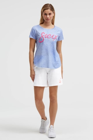 Soccx T-Shirt in Blau