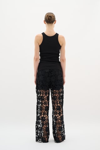 InWear Wide leg Broek 'KyotoI' in Zwart