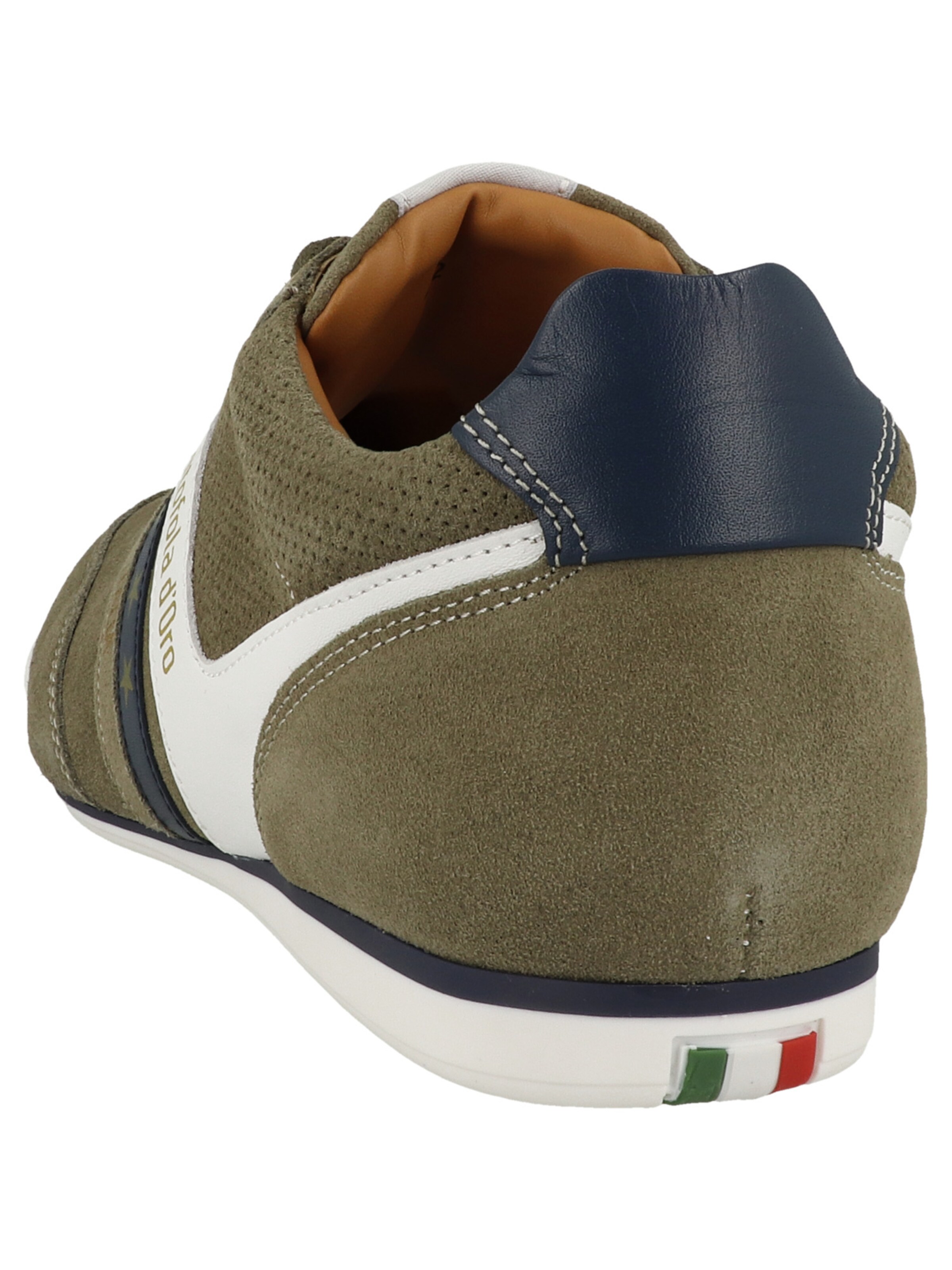 PANTOFOLA D'ORO Platform trainers 'Vasto Suede' in Green