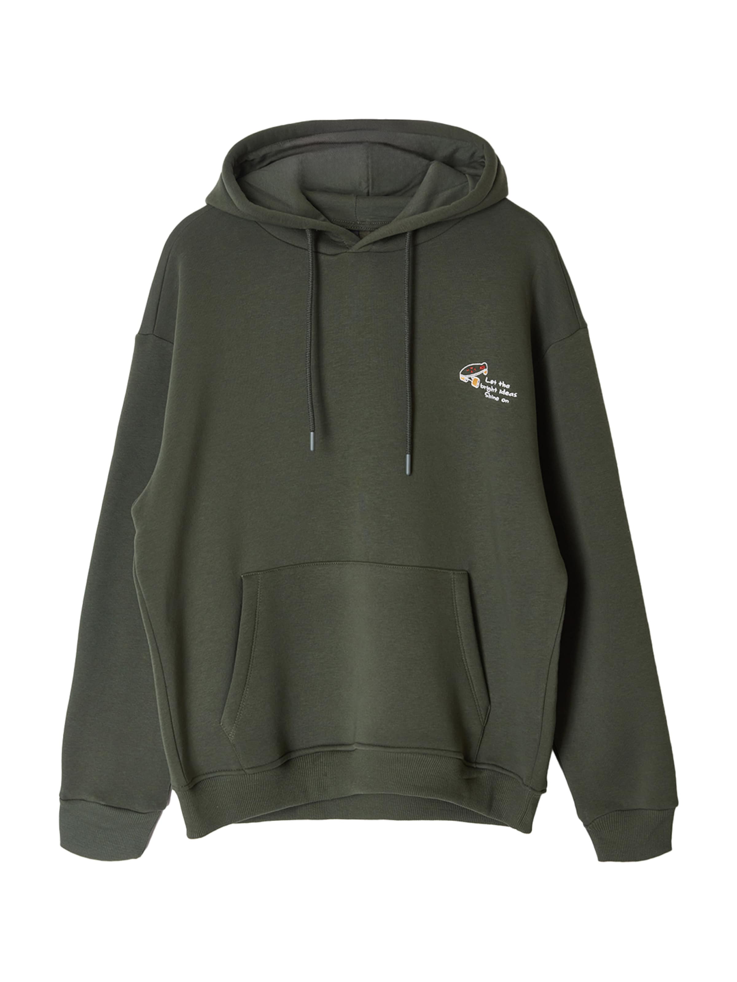 Trendyol Sweatshirt in Grün: Vorderseite