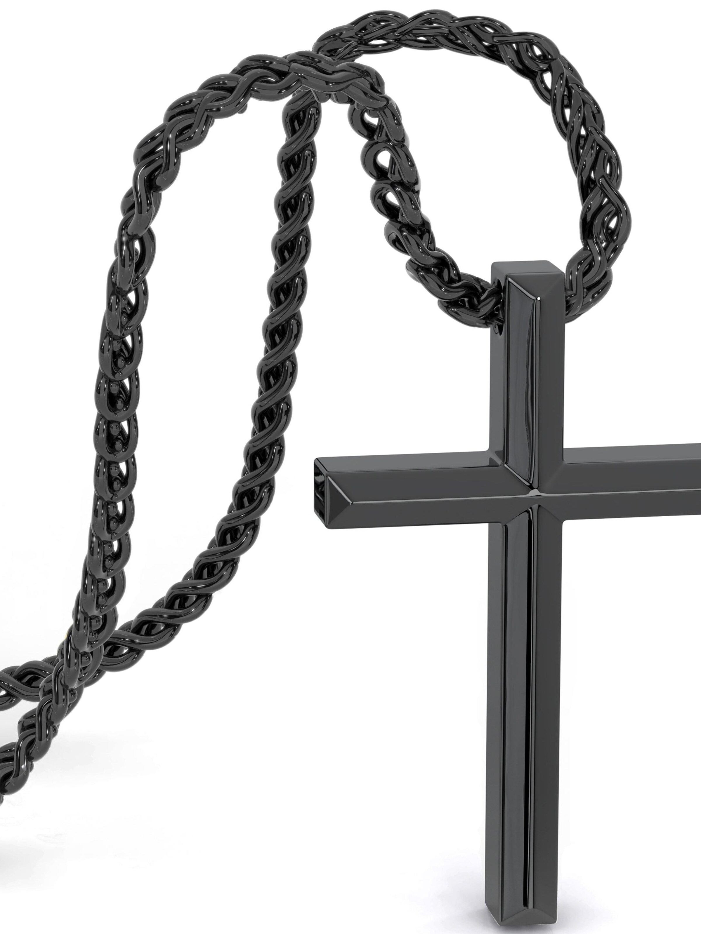 Chaîne 'Trust' SERASAR en noir : devant