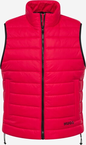 HUGO Vest 'Brentino' in Red: front
