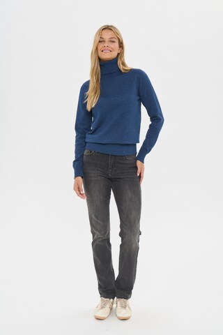 SAINT TROPEZ Pullover 'Mila' in Blau