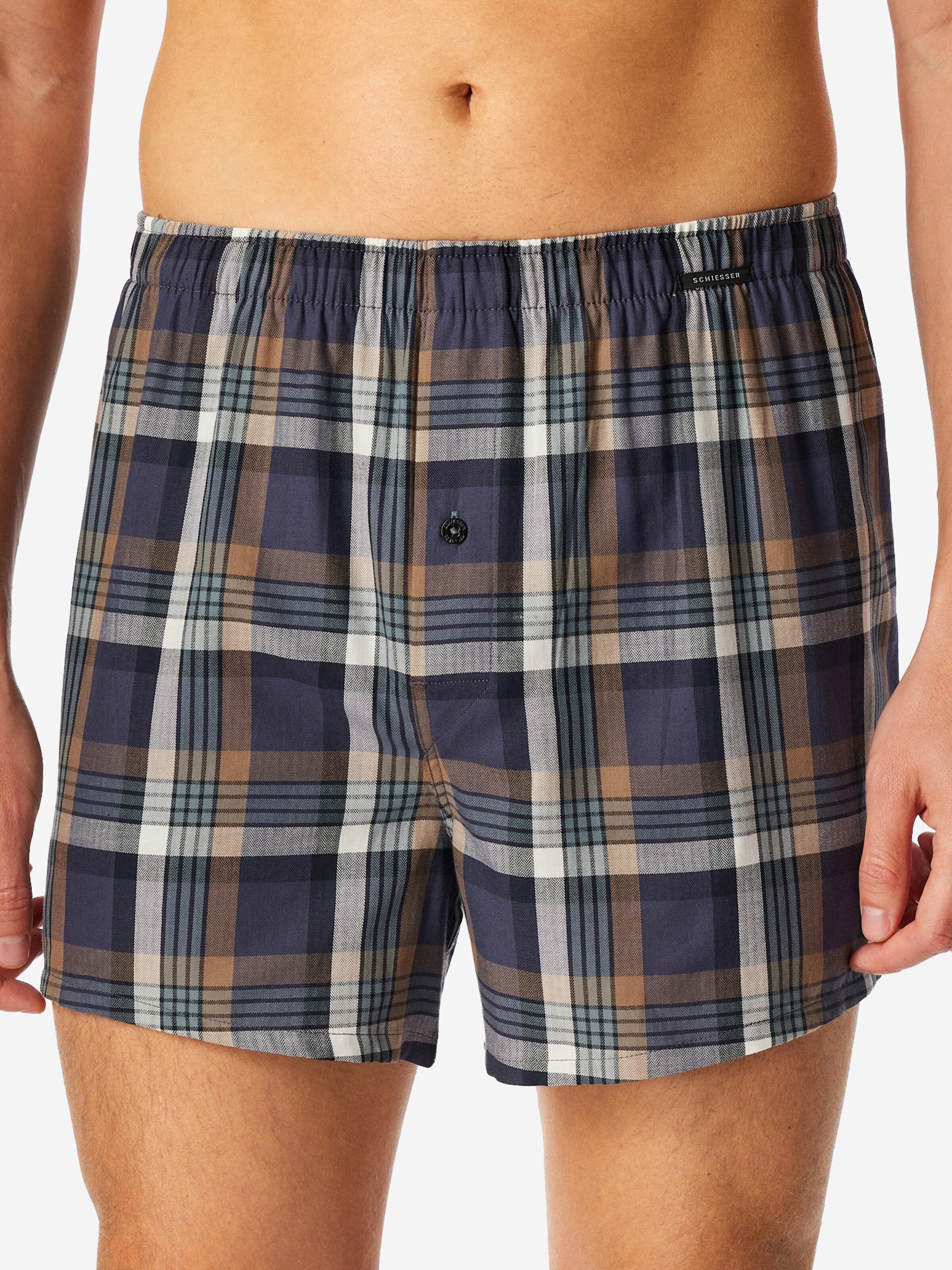 SCHIESSER Boxer shorts ' Web - Multipacks ' in Mixed colours