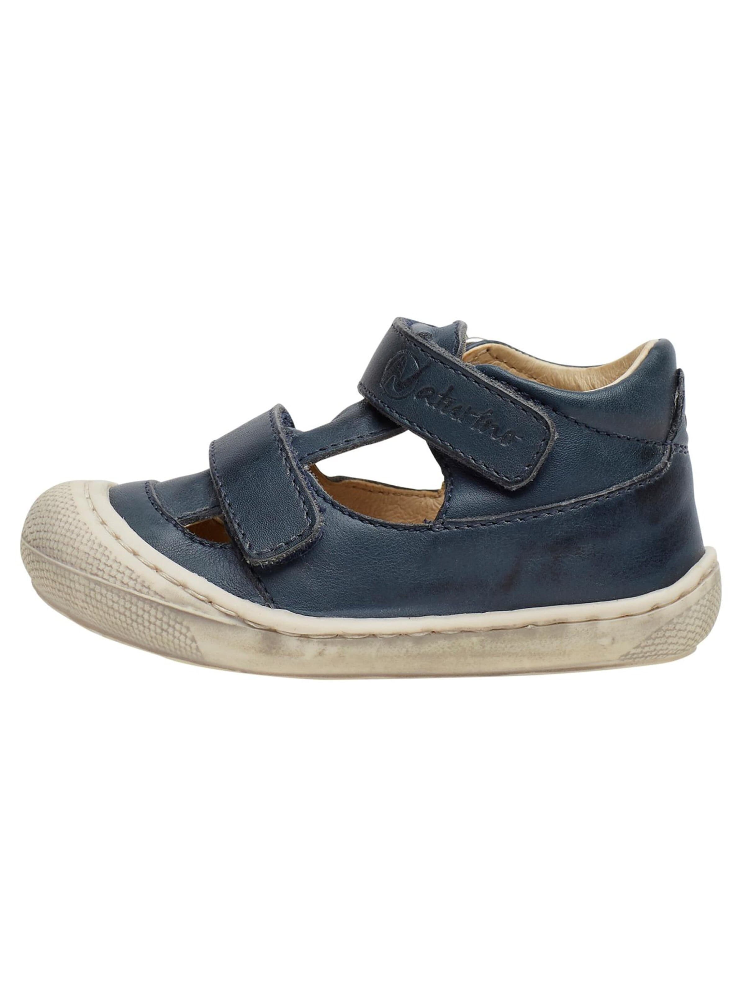 NATURINO Open shoes 'PUFFY' in Blue: front