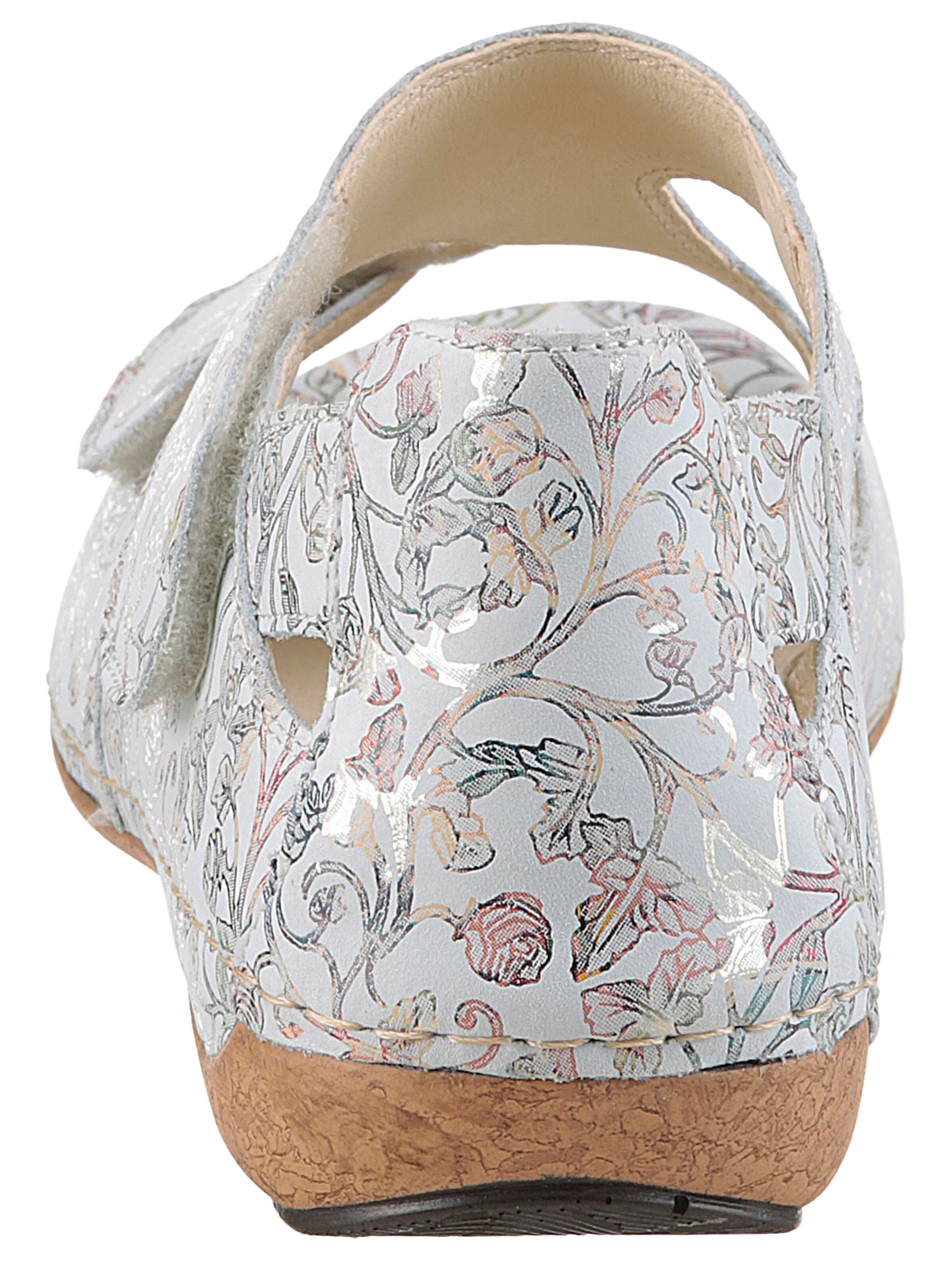 WALDLÄUFER Sandale in Weiß