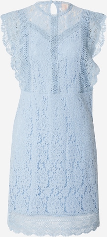 Robe de cocktail 'ONLNEW KARO' ONLY en bleu : devant