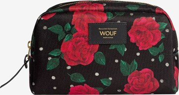 Wouf Toiletry Bag 'Daily' in Red: front