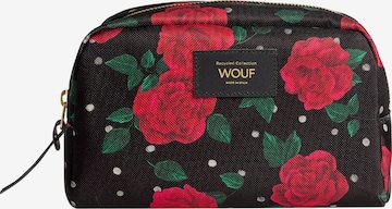 Wouf Toiletry Bag 'Daily' in Red: front