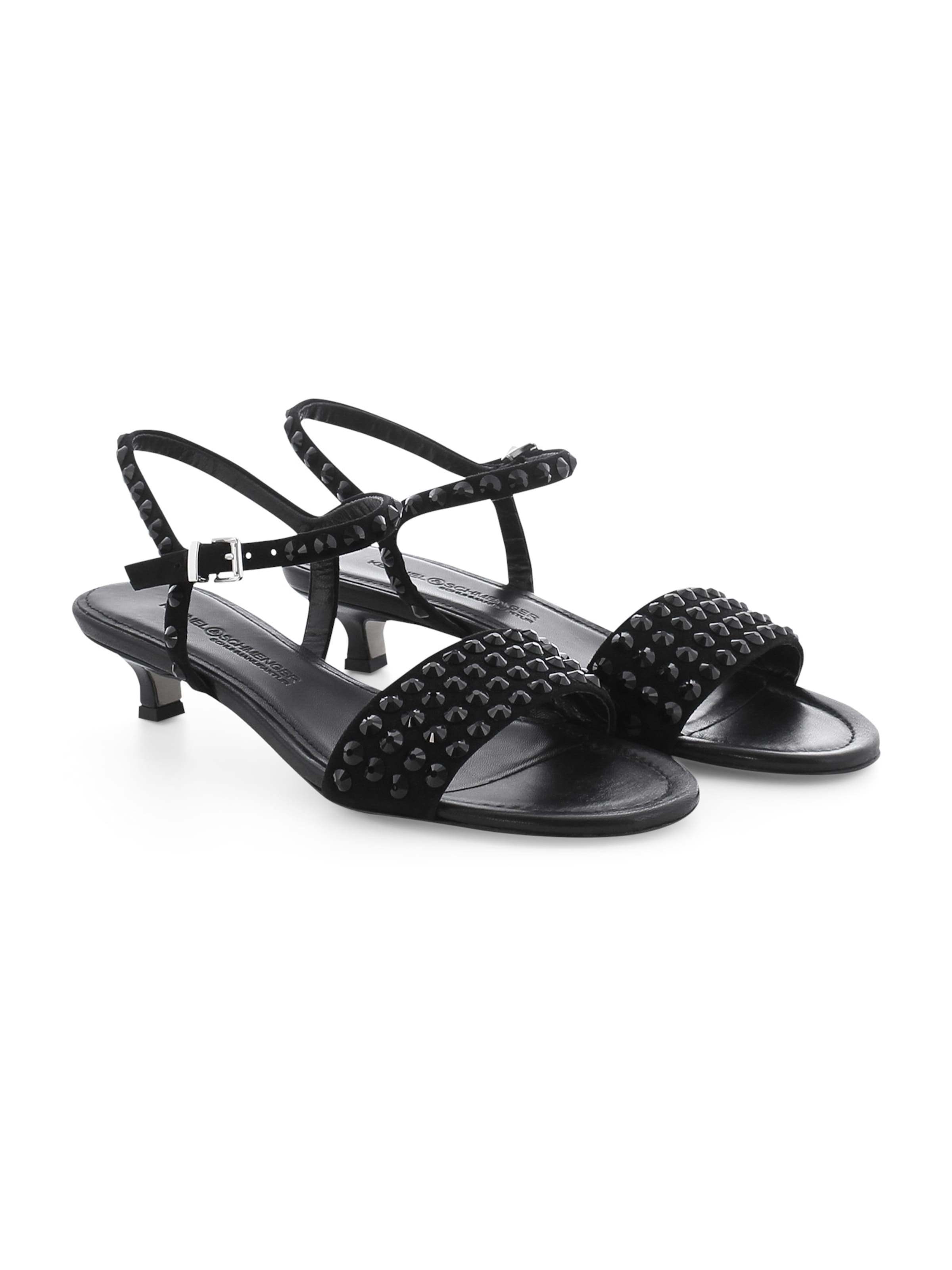 Kennel & Schmenger Sandalen met riem 'Rachel' in Zwart