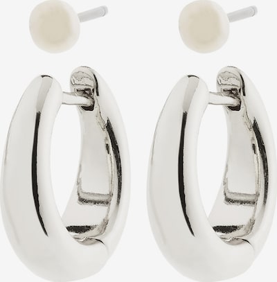 Auskarai 'Starlight' iš Pilgrim, spalva – sidabrinė / perlų balta, Prekių apžvalga