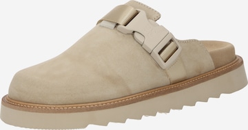 HUGO Red - Zapatos abiertos 'Syrax' en beige: frente