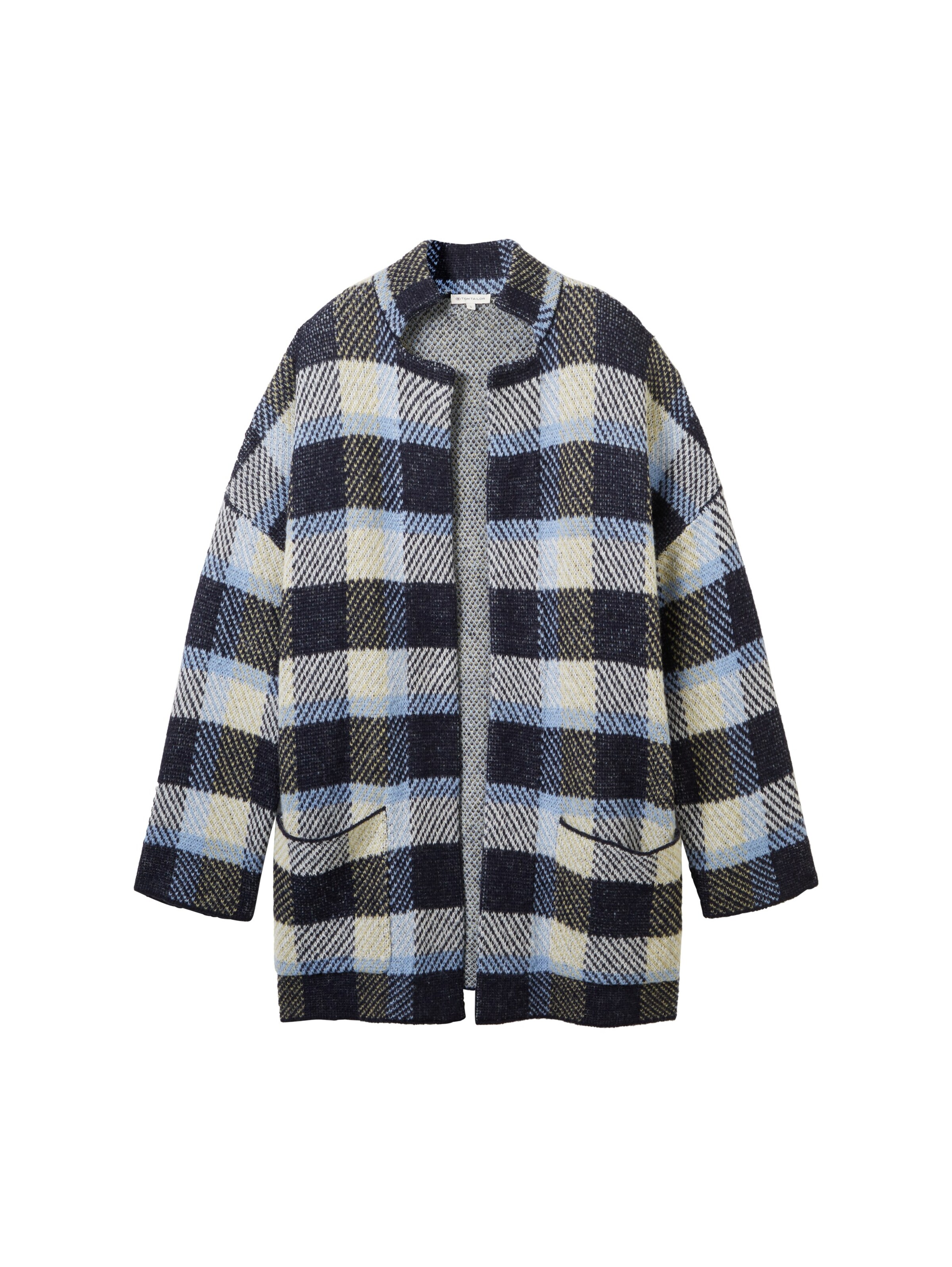 TOM TAILOR Strickjacke in Blau: Vorderseite