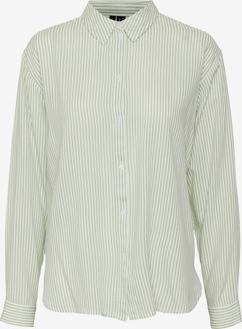 Camicia da donna 'Bumpy' di VERO MODA in bianco: frontale