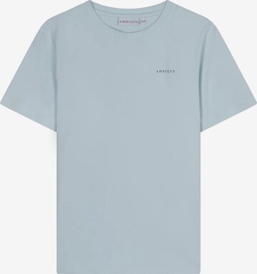 AMBIQUE Shirt 'JUSTIN' in Blauw: voorkant