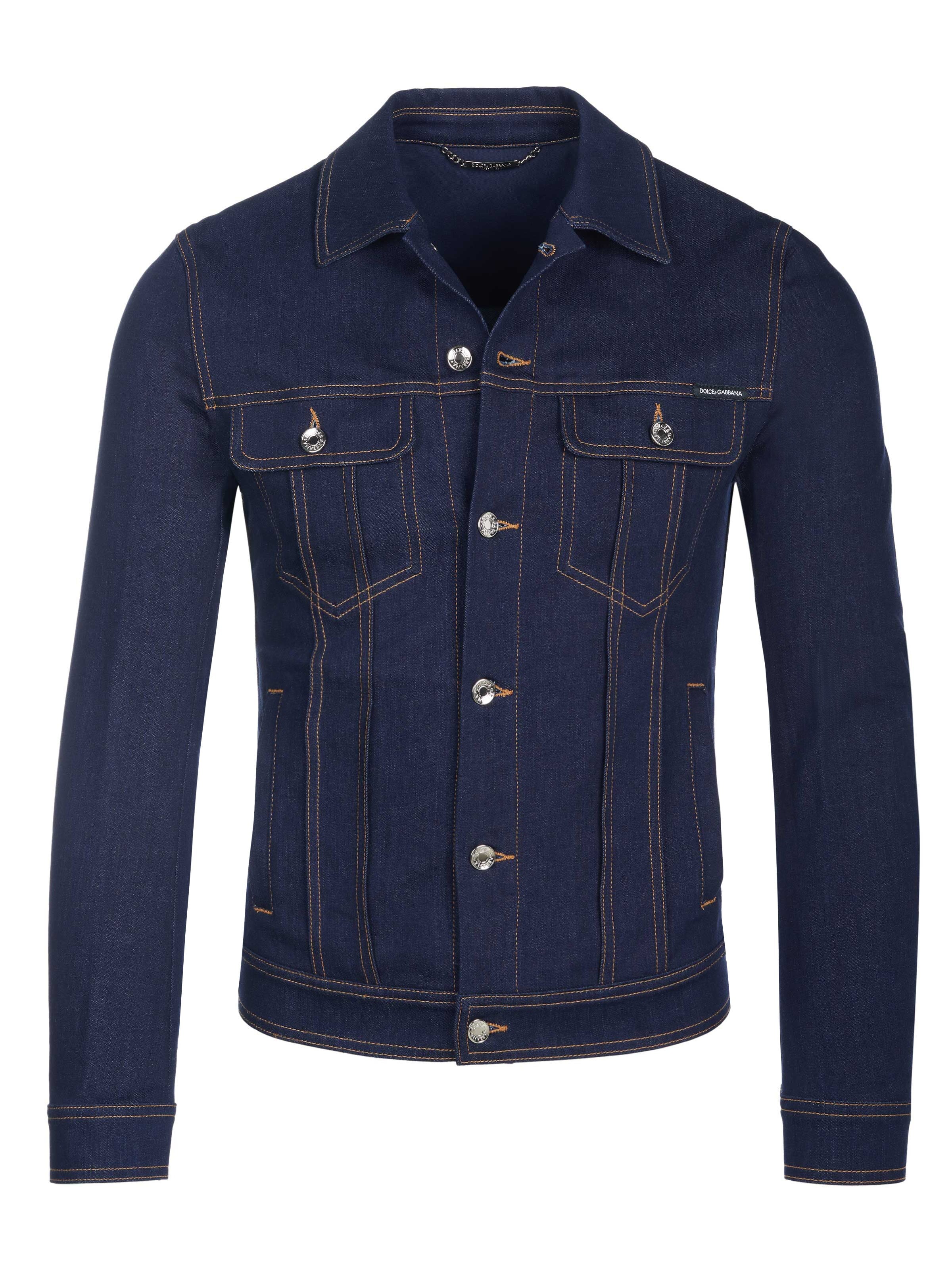 Giacca di mezza stagione 'Dolce & Gabbana Jacke' di DOLCE & GABBANA in blu: frontale