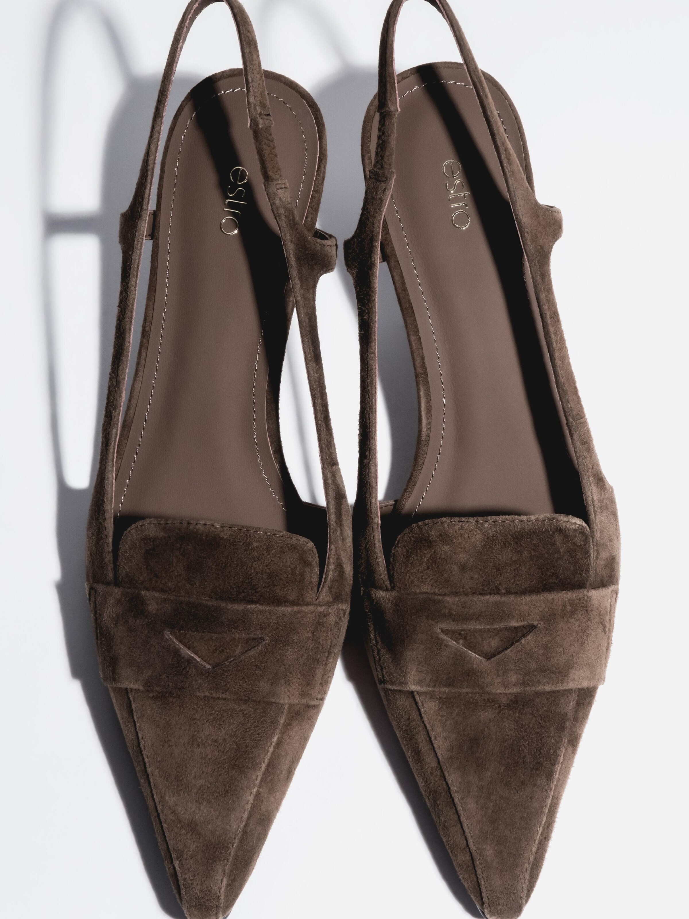 Estro Slingback Pumps '2547-1100' in Brown