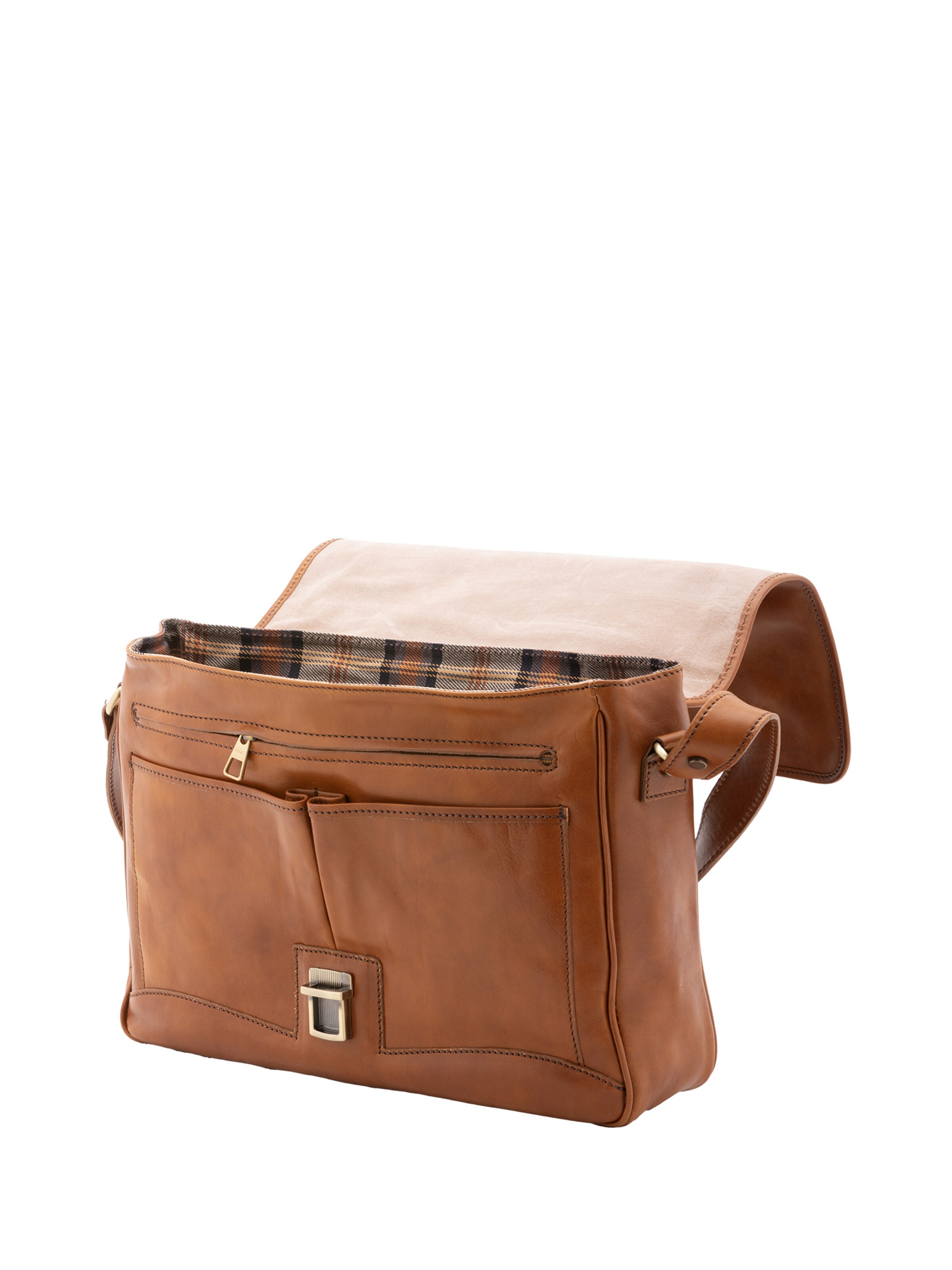 Borsa portadocumenti di Viola Castellani in marrone