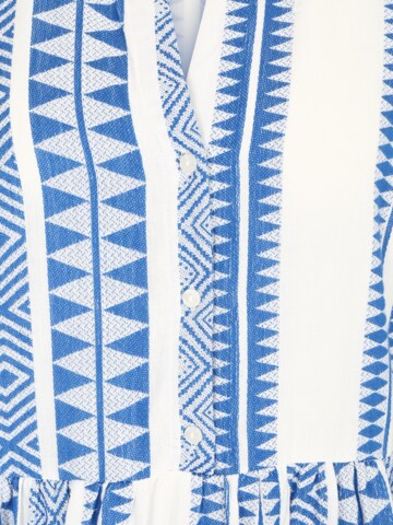 Y.A.S Tall Košeľové šaty 'ANINE' - Modrá