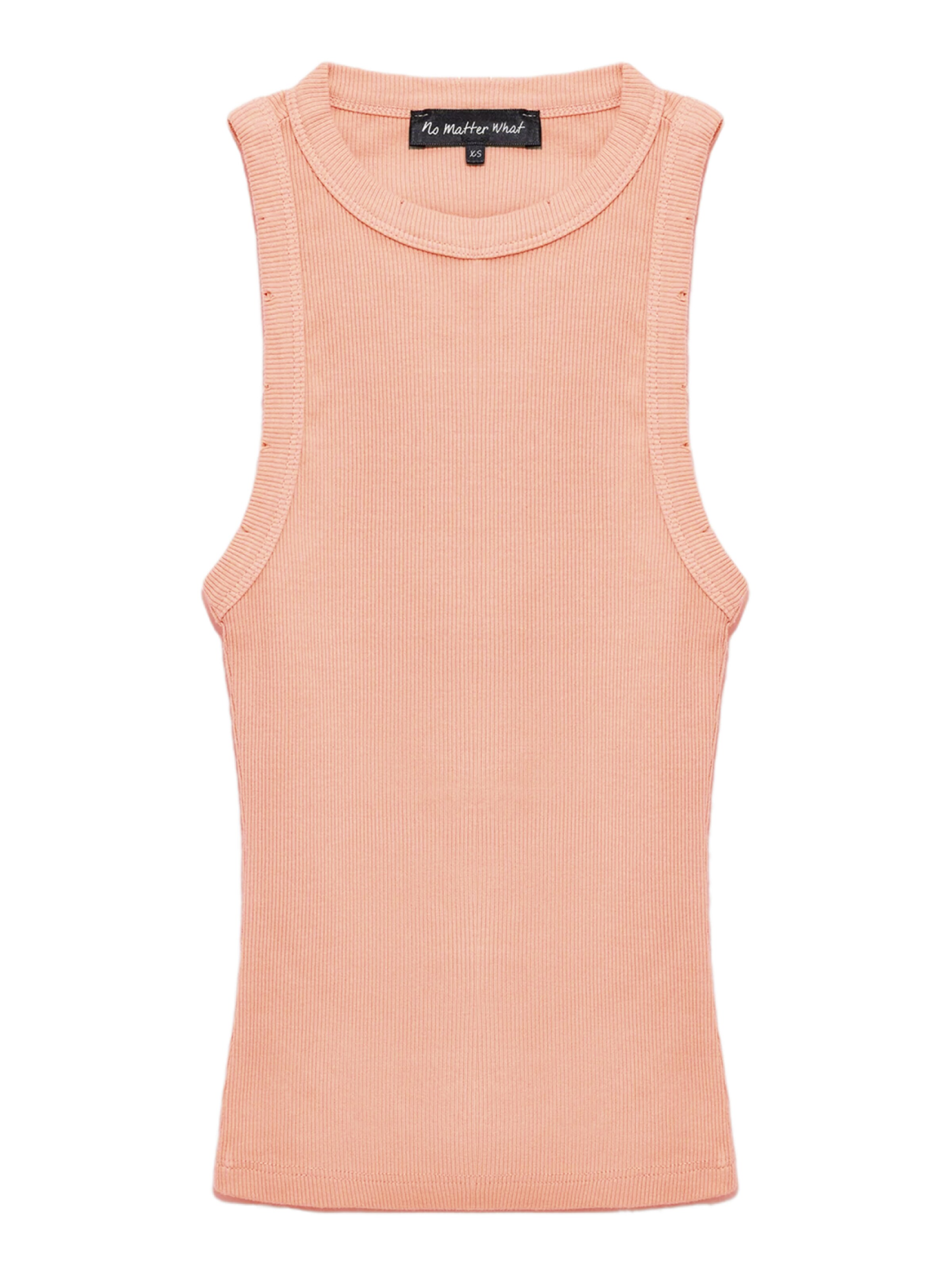 No Matter What Top in Oranje: voorkant