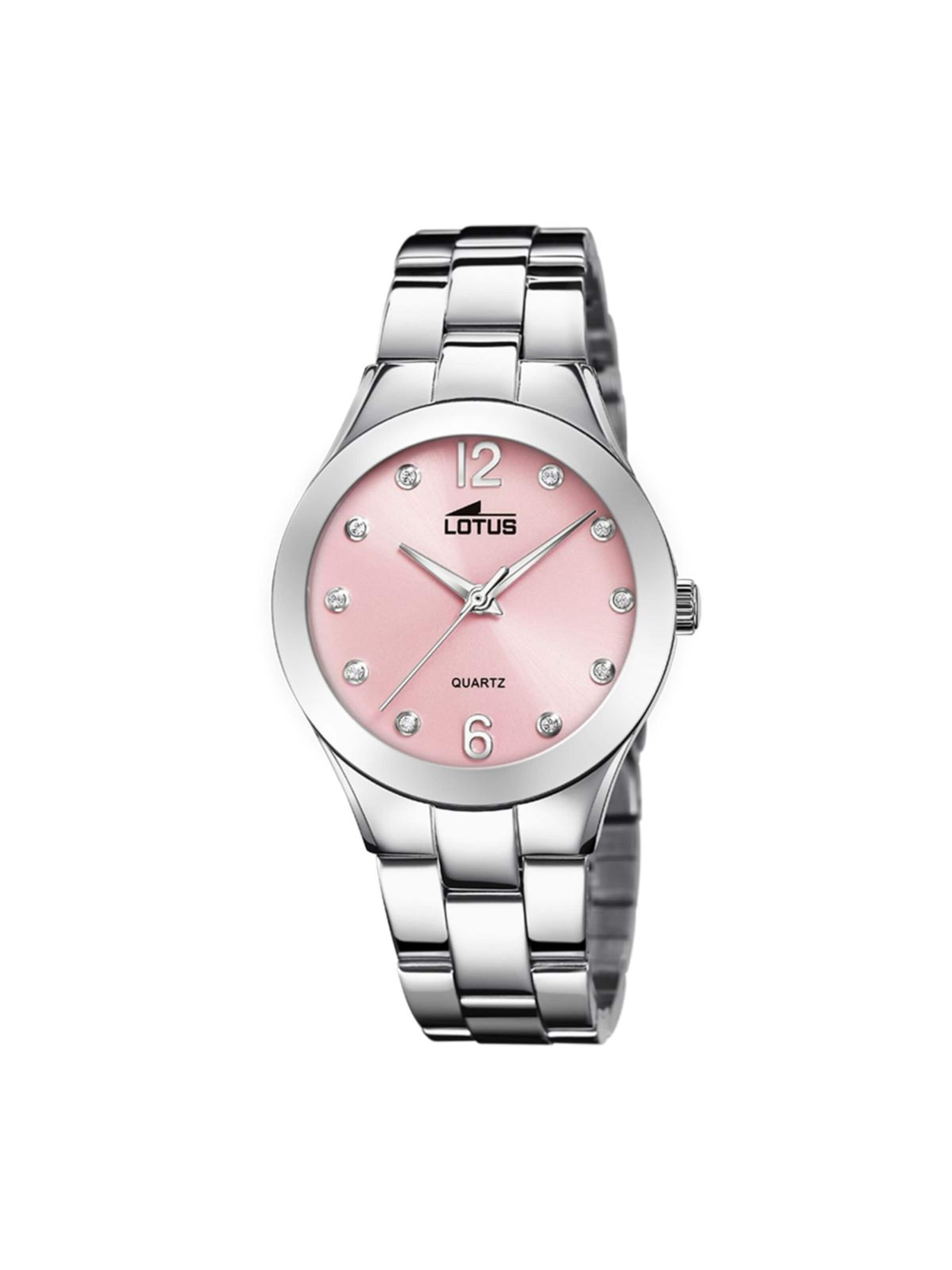 Montre à affichage analogique 'Lotus - Watch Trendy - Quartz watch movement - Watch case width: 32.5 mm' Lotus en or : devant