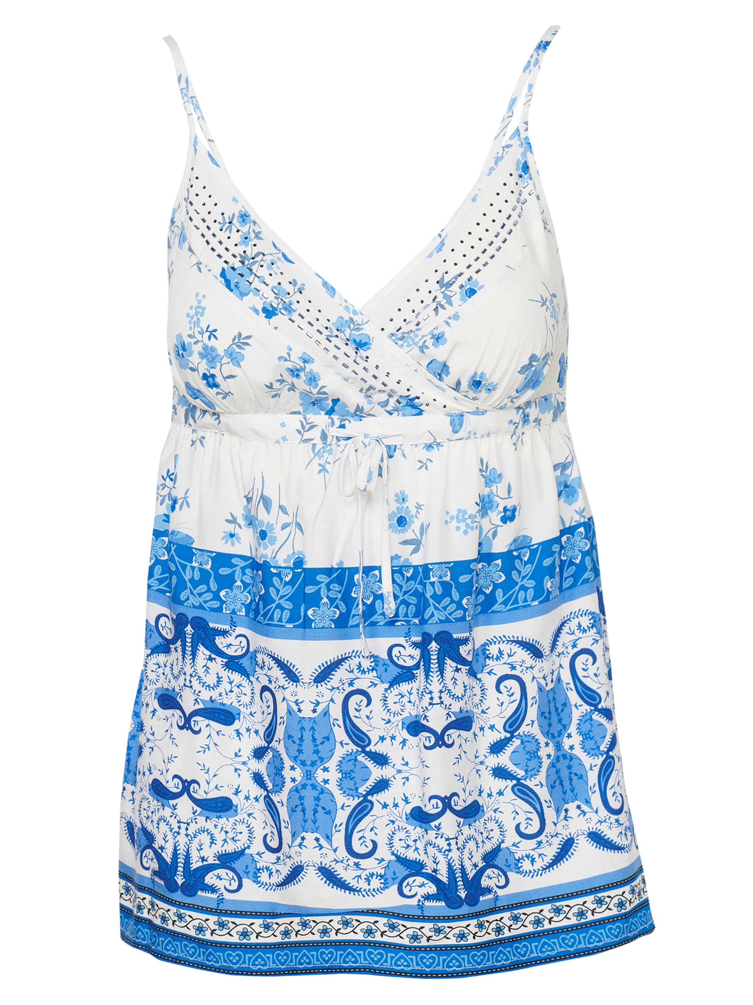 KOROSHI Topp i vit: framsida