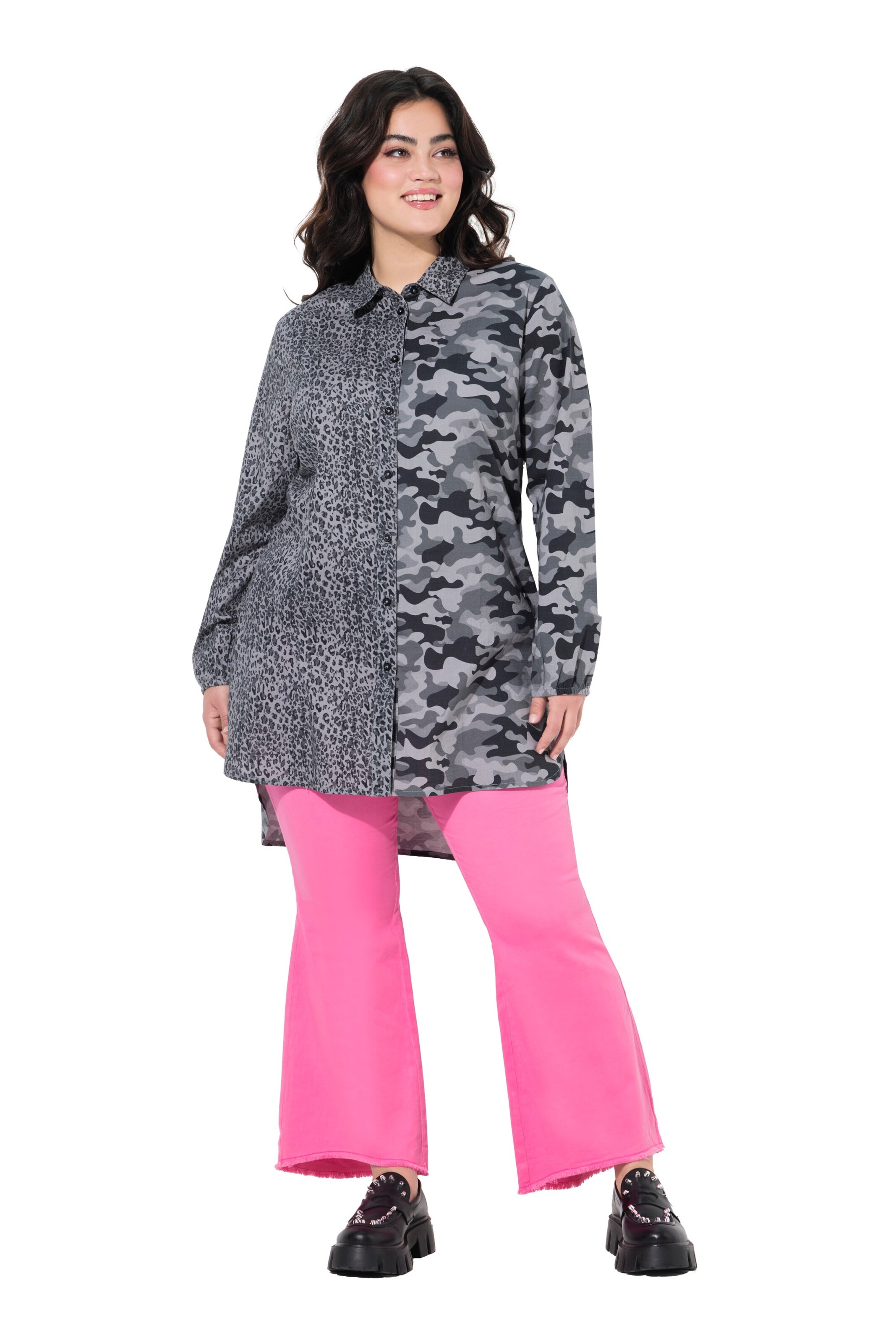 Angel of Style Blouse in Grijs