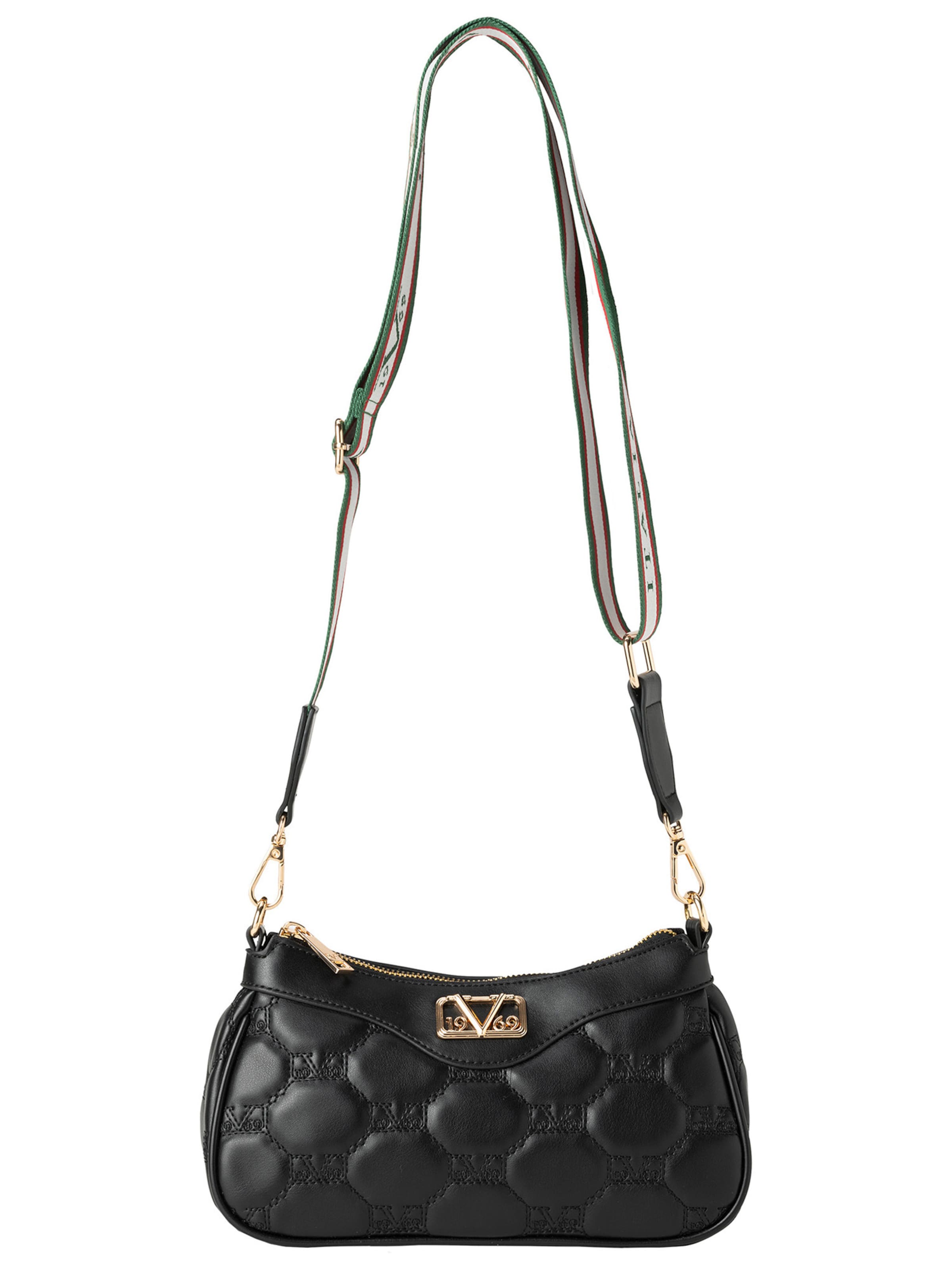 19V69 ITALIA Τσάντα χειρός 'NOEMIE' σε μαύρο: μπροστά