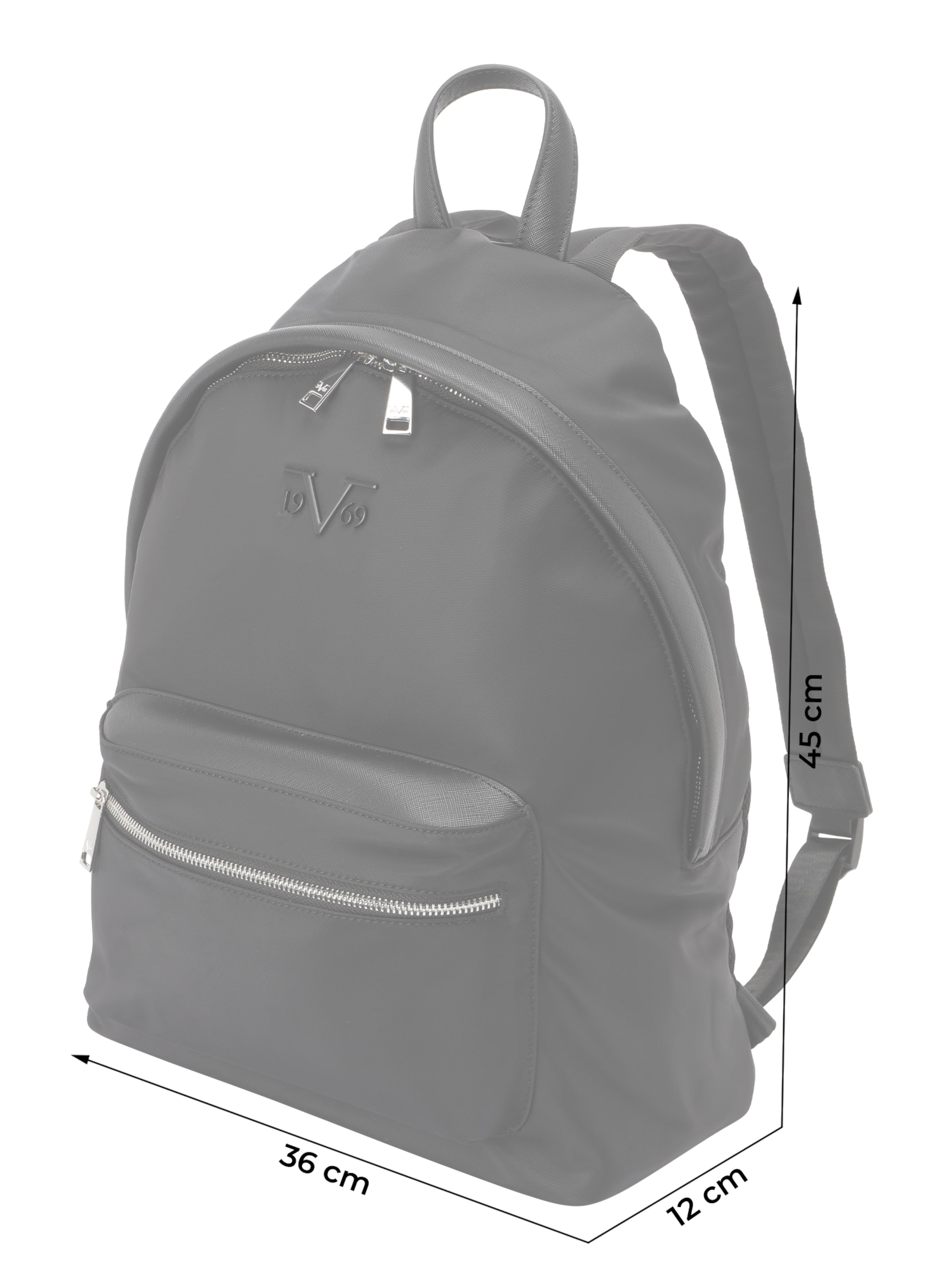 19V69 ITALIA Ruksak 'Bart' u crna, Pregled proizvoda