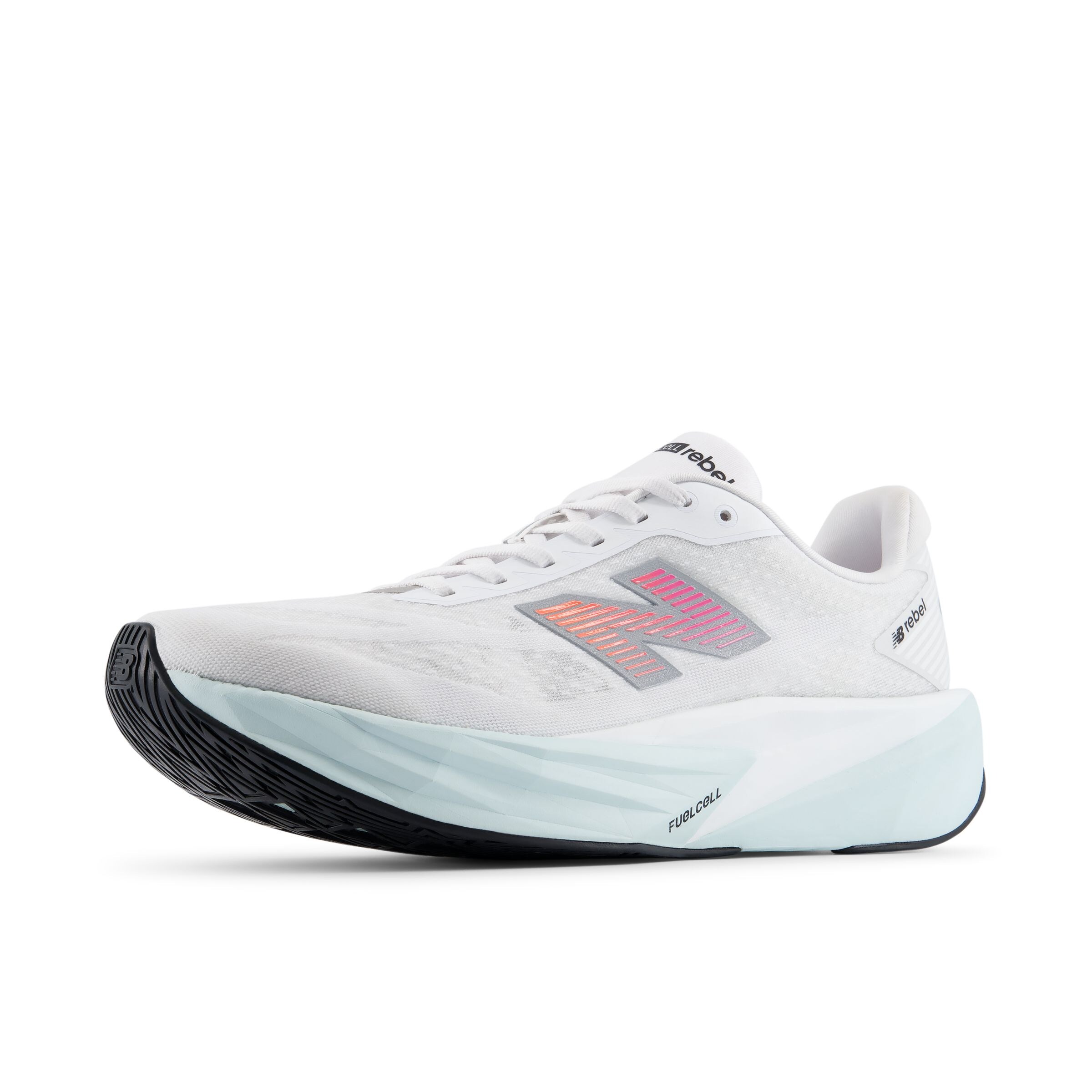 Chaussure de course 'FuelCell Rebel v5' new balance en blanc