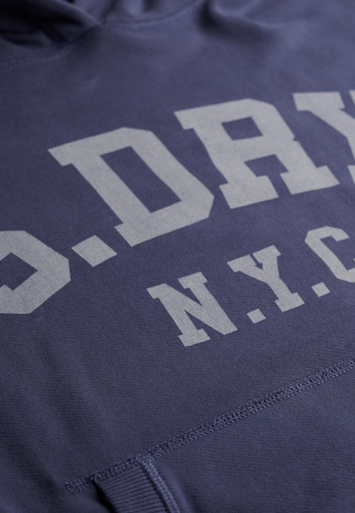 Superdry Sweat-shirt en marine / gris, Vue avec produit
