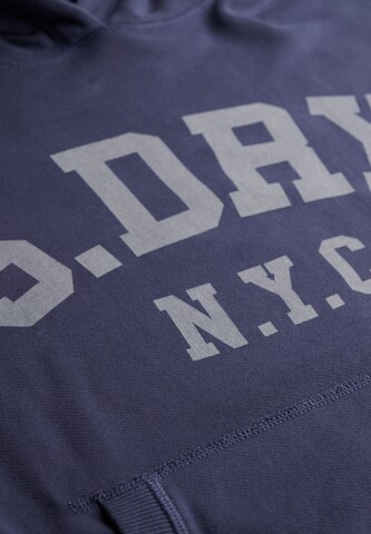 Sweat-shirt Superdry en bleu