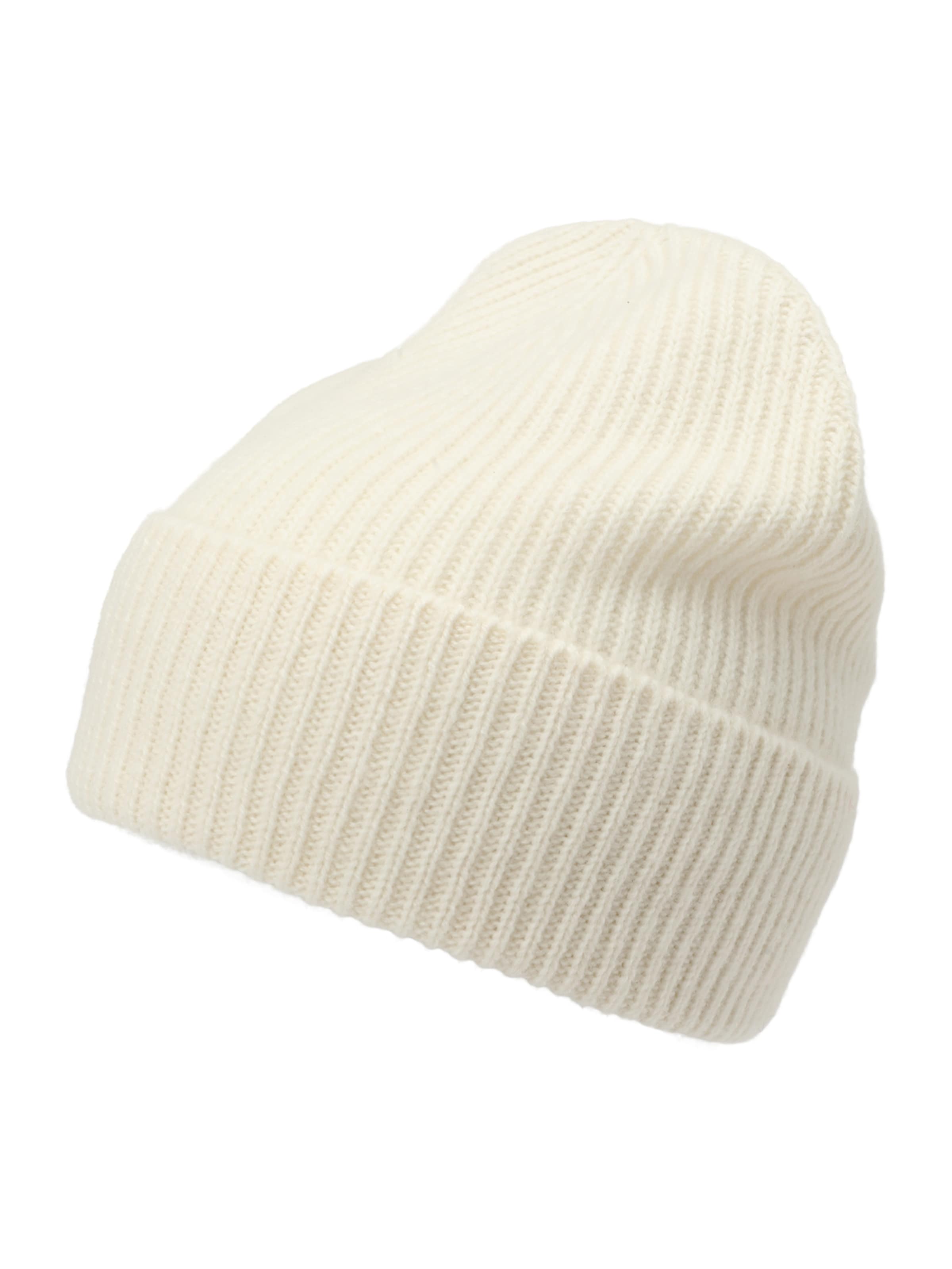 Căciulă de la & Other Stories pe alb: față