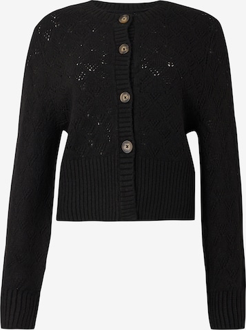 JDY Вязаная кофта 'JDYAMANDA' в Черный: спереди