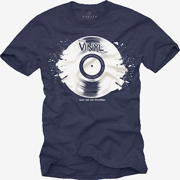 MAKAYA Shirt in Blau: Vorderseite