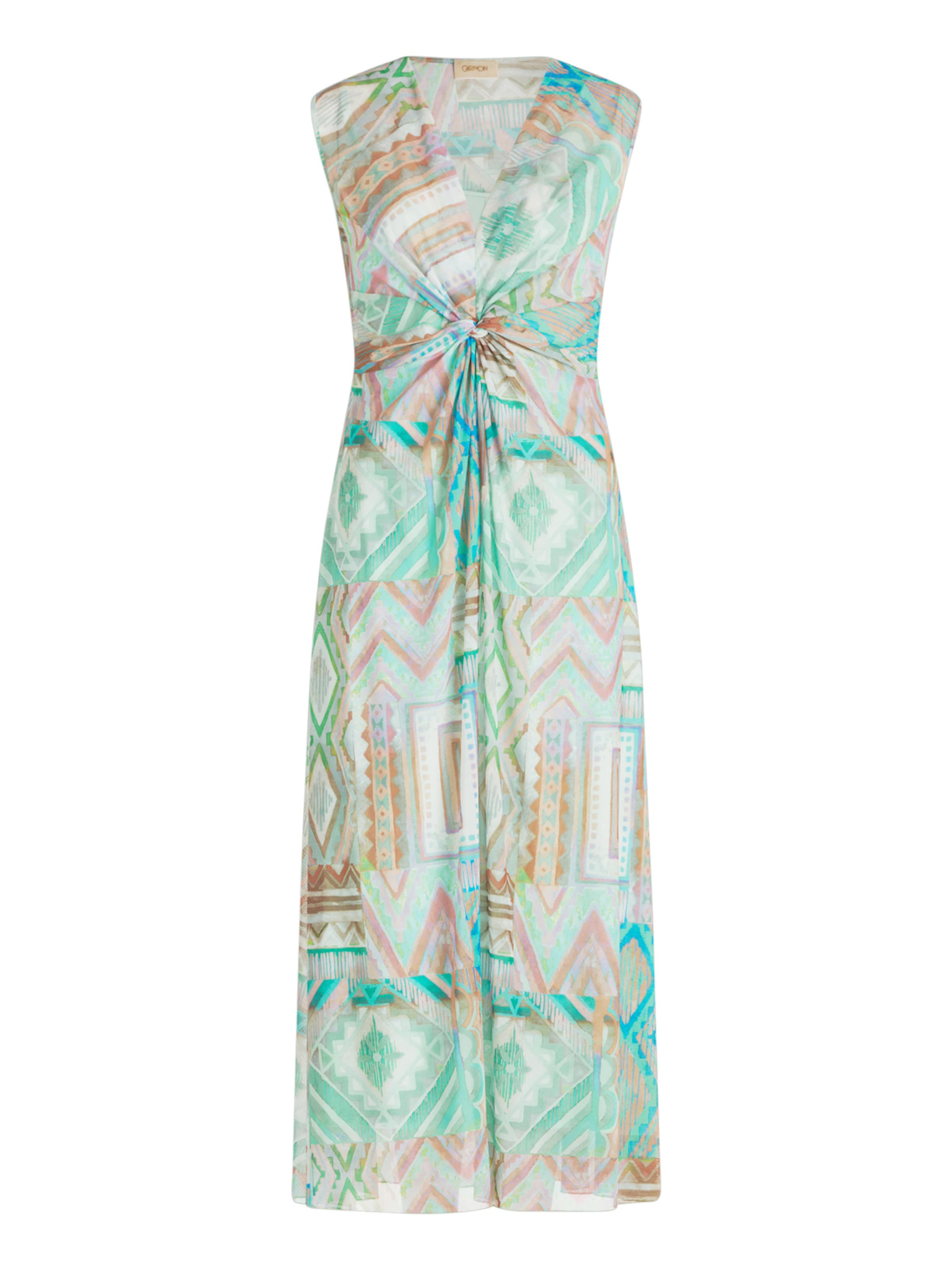 Cartoon Evening dress in Green: front