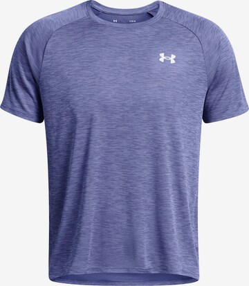 UNDER ARMOUR Performance Shirt 'Tech Textured' in Purple: front