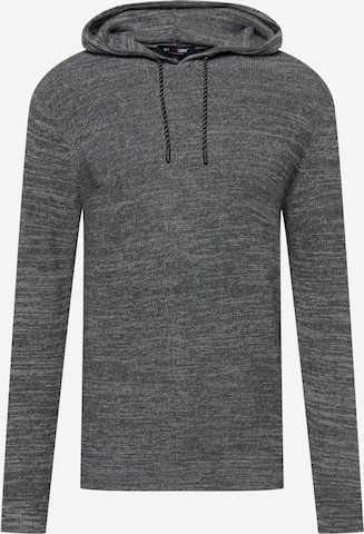 Pullover 'Valley' di Key Largo in grigio: frontale