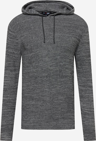 Key Largo Pull-over 'Valley' en gris chiné, Vue avec produit