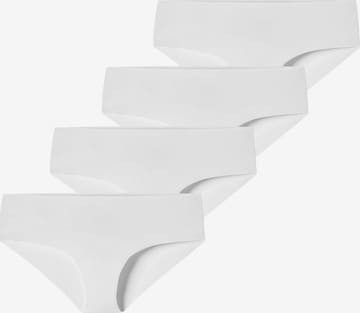 Culotte ' Invisible Light ' SCHIESSER en blanc : devant