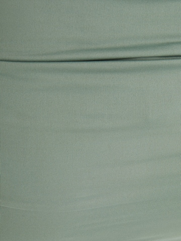Bershka Spódnica w kolorze zielony