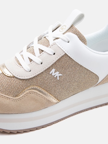 MICHAEL Michael Kors Ниски маратонки 'RAINA' в злато