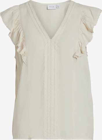 VILA - Camiseta 'Juliana' en beige: frente