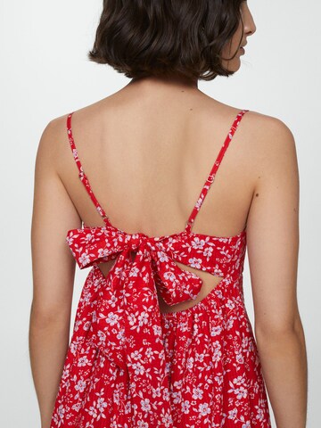 Robe 'Florex' MANGO en rouge