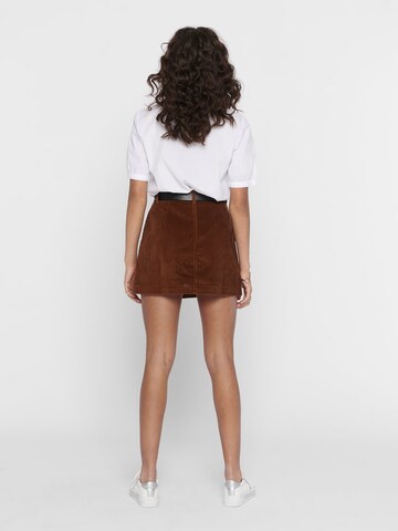 ONLY Skirt in Brown