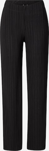 Pantalon 'Sissi' Gina Tricot en noir : devant